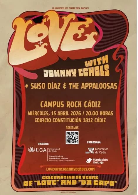 Campus Rock Cádiz: Love with Johnny Echols