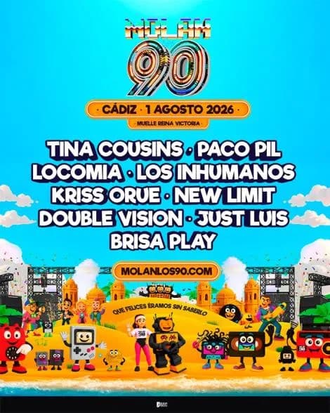 Molan los 90 en Cádiz