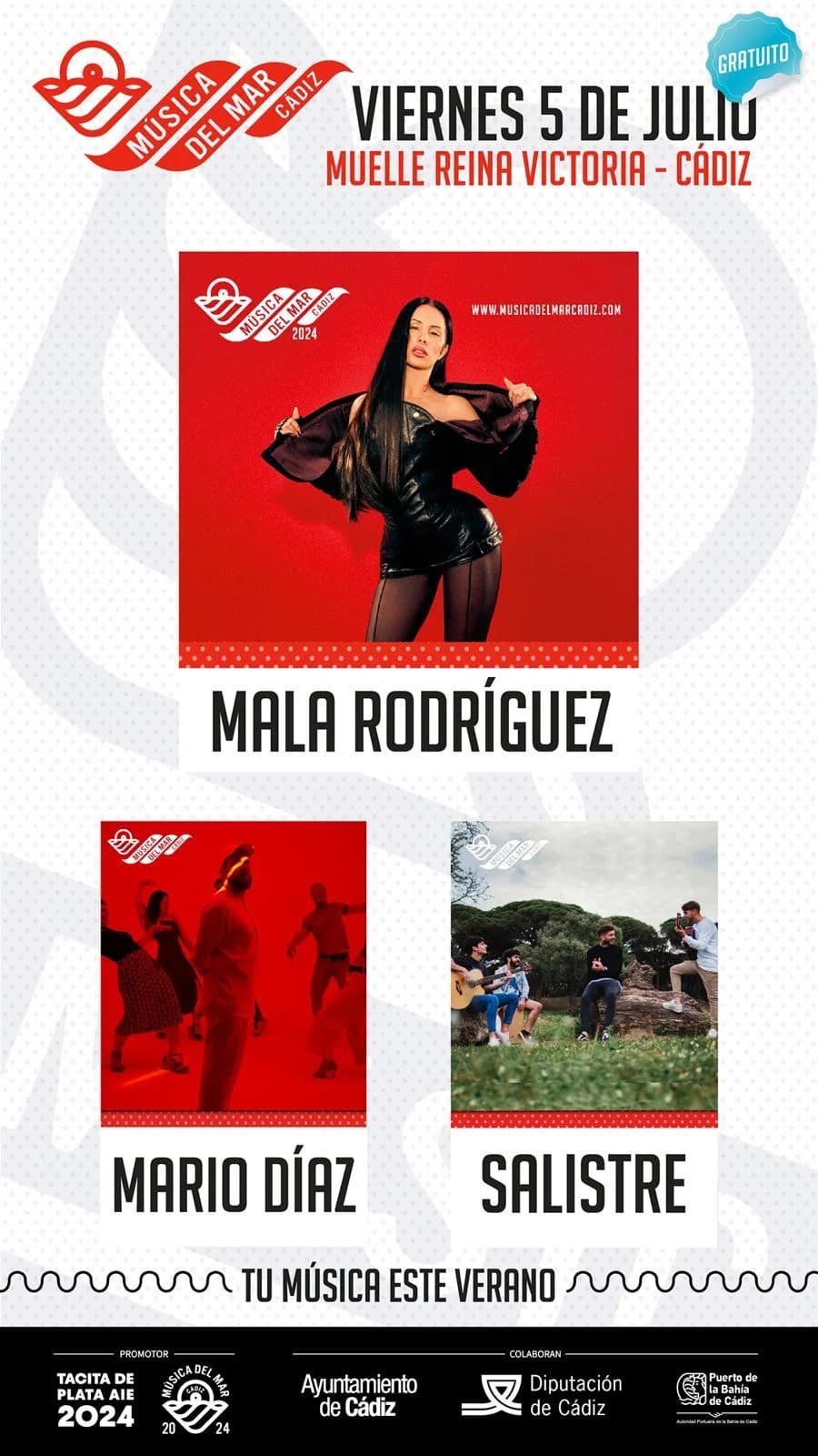 Concierto de Mala Rodriguez Gratis en Cádiz