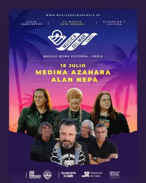 Medina Azahara + Alan Nepa en Cádiz
