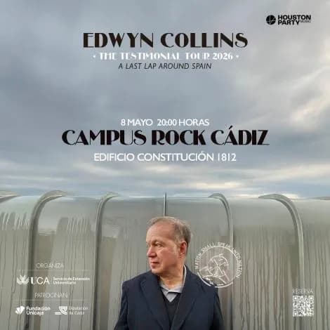 Campus Rock Cádiz: Edwyn Collins