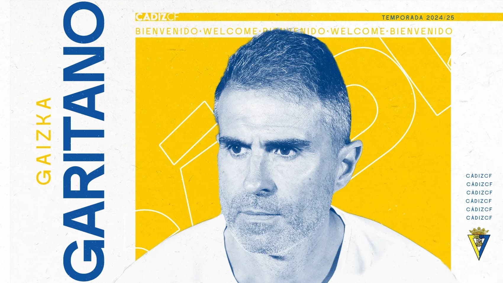 Garitano, nuevo entrenador del Cádiz CF