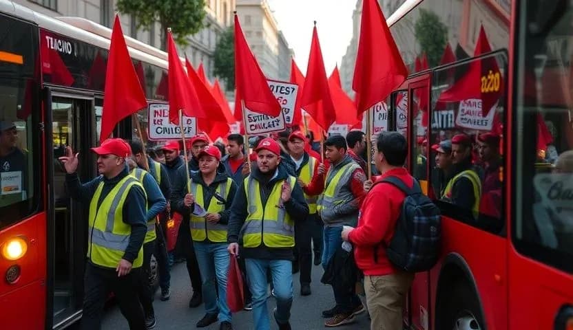 Huelga Autobuses Urbanos: Paros desde 27 de junio